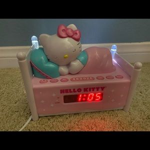 Hello kitty alarm clock radio AM/FM with light